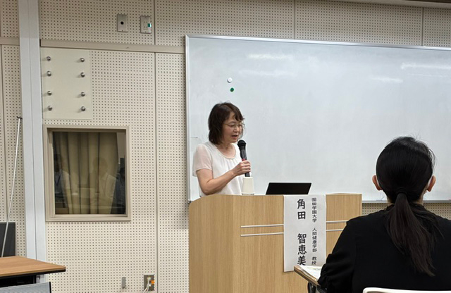 講演の一コマ
